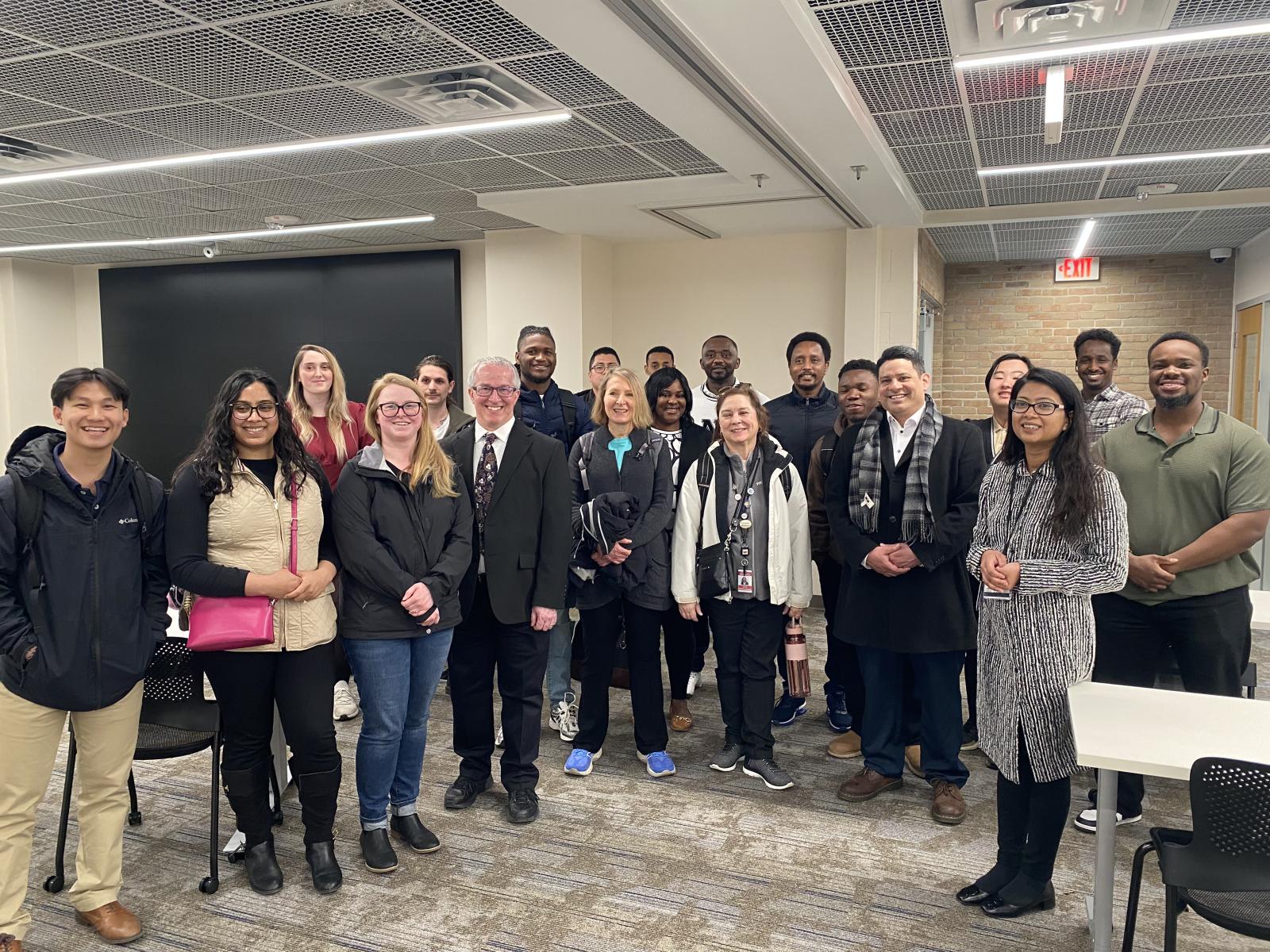 group photo of people at the Security Policy and Standards discussion